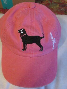 The Black Dog Women's Pink Adjustable Baseball Cap